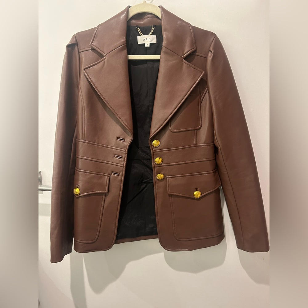 ALC leather jacket
